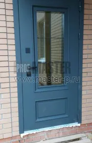 Уличная дверь AD-Бишорн со стеклом | Фото 18372