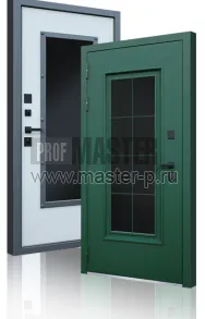 Уличная дверь AD-Рошфор с остеклением | Фото 18903