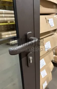 Алюминиевая дверь с терморазрывом Алютех НД | Фото 28811