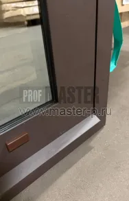 Алюминиевая дверь с терморазрывом Алютех НД | Фото 28826