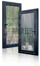 Алюминиевая дверь с терморазрывом Алютех НД