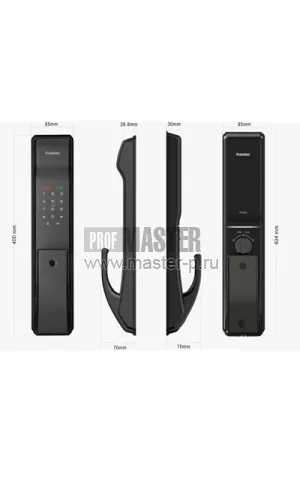 Электронный врезной замок Kaadas K9-5W