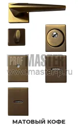 Комплект ручек и фурнитуры Айсберг Кофе