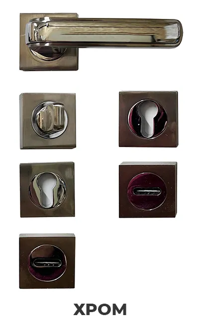 Комплект ручек и фурнитуры Нео хром