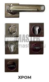 Комплект ручек и фурнитуры Нео хром