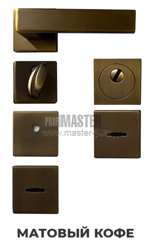 Комплект ручек и фурнитуры Реверсо Кофе