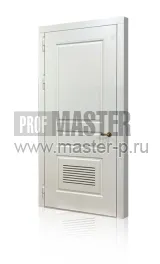 Термоверь в котельную MDF с вент. решеткой