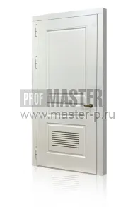 Термоверь в котельную MDF с вент. решеткой | Фото 22926