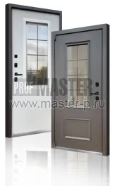 Уличная дверь ND-Авеню с термокабелем