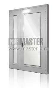Противопожарная полуторная дверь с 2м остеклением свыше 25% | Фото 24203