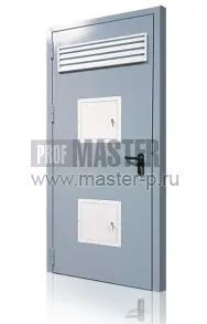 Дверь противопожарная с дымососом и КСИД ДМО-1КДК | Фото 24614