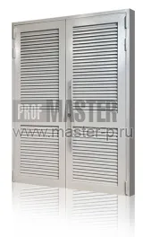 Ворота стальные с вентиляцией