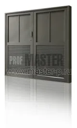 Ворота с вентиляцией холодные