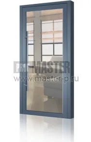 Алюминиевая противопожарная дверь ДПС-01 EIWS 60 | Фото 24848
