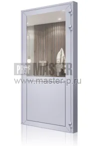 Алюминиевая противопожарная дверь ДПС-011 EIWS 60 | Фото 24968