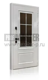 Уличная дверь Эльбрус Лион со стеклом