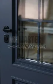 Уличная дверь Эльбрус Лион со стеклом | Фото 26219