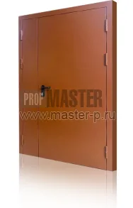 Противопожарная утепленная двупольная дверь ДМПУ-02 | Фото 25763