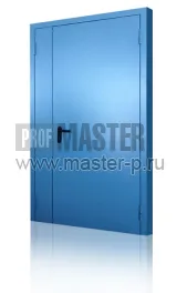 Противопожарная утепленная двупольная дверь ДМПУ-02