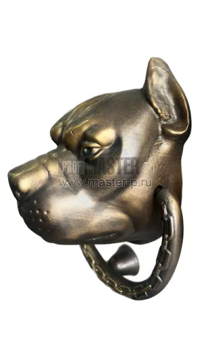 Кнокер голова собаки