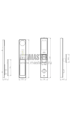 Электронный замок Gimmel F60 Smart Life