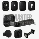 Комплект ручек и фурнитуры Fuaro черный