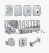 Комплект ручек и фурнитуры Fuaro сатиновый хром