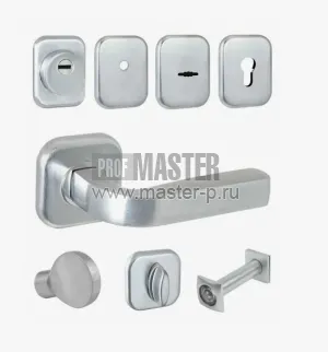 Комплект ручек и фурнитуры Fuaro сатиновый хром