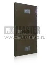 Дверь в котельную с приточно-вытяжной вентиляцией