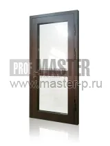 Техническая дверь с остеклением