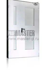 Стальная дверь остекленная Стальная дверь остекленная