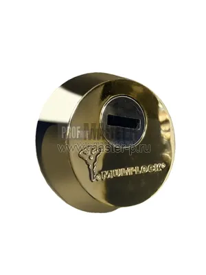 Броненакладка Mul-t-lock накладная латунь