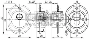 Броненакладка Armadillo ET/ATC-Protector 2-25CP-8