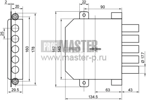 Замок Бордер 3В 8-6Б5Т