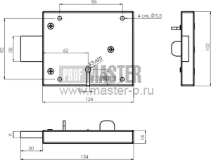 Замок ЗПУ ТП РП