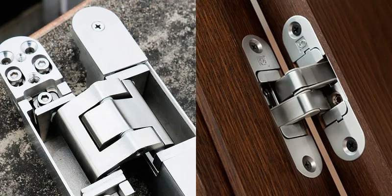 Установка скрытых петель