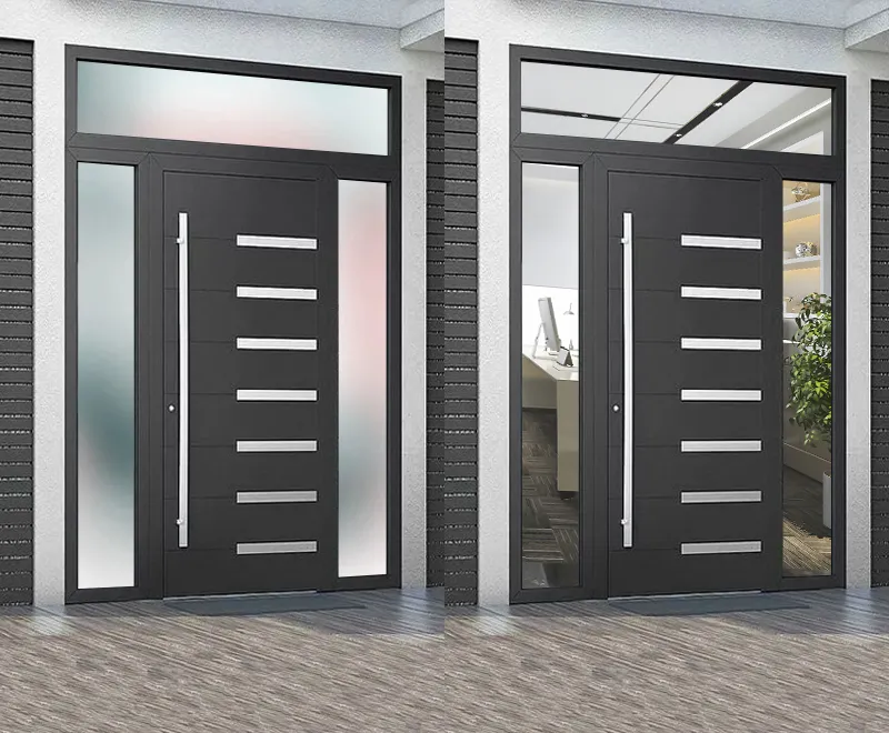 Двери с умным остеклением