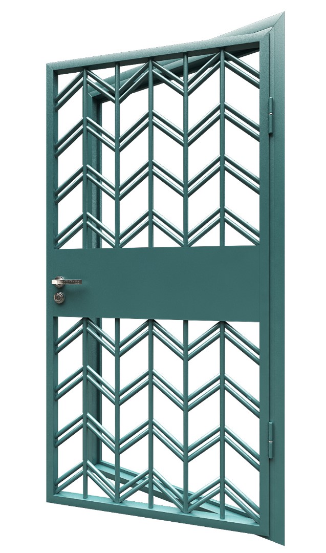 Решетчатая дверь 3
